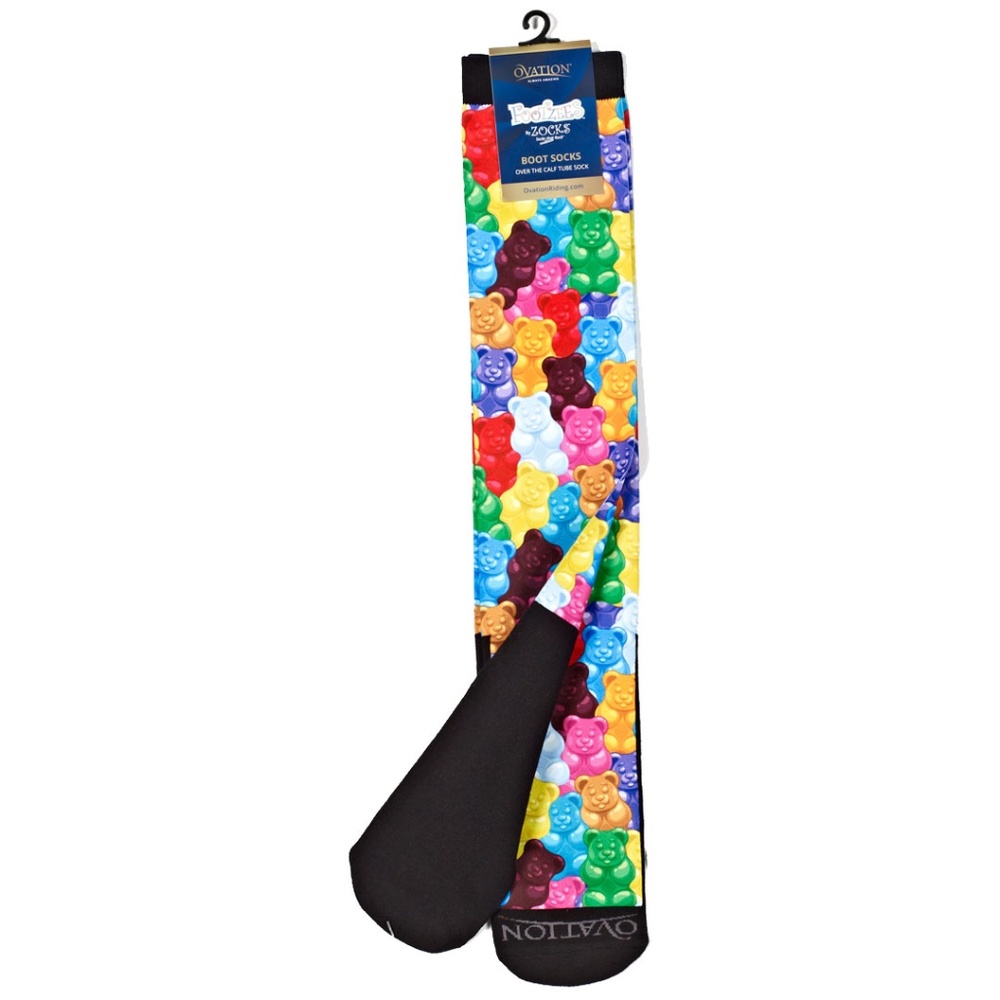 Ovation FootZees  Boot Sock - Gummy Bear